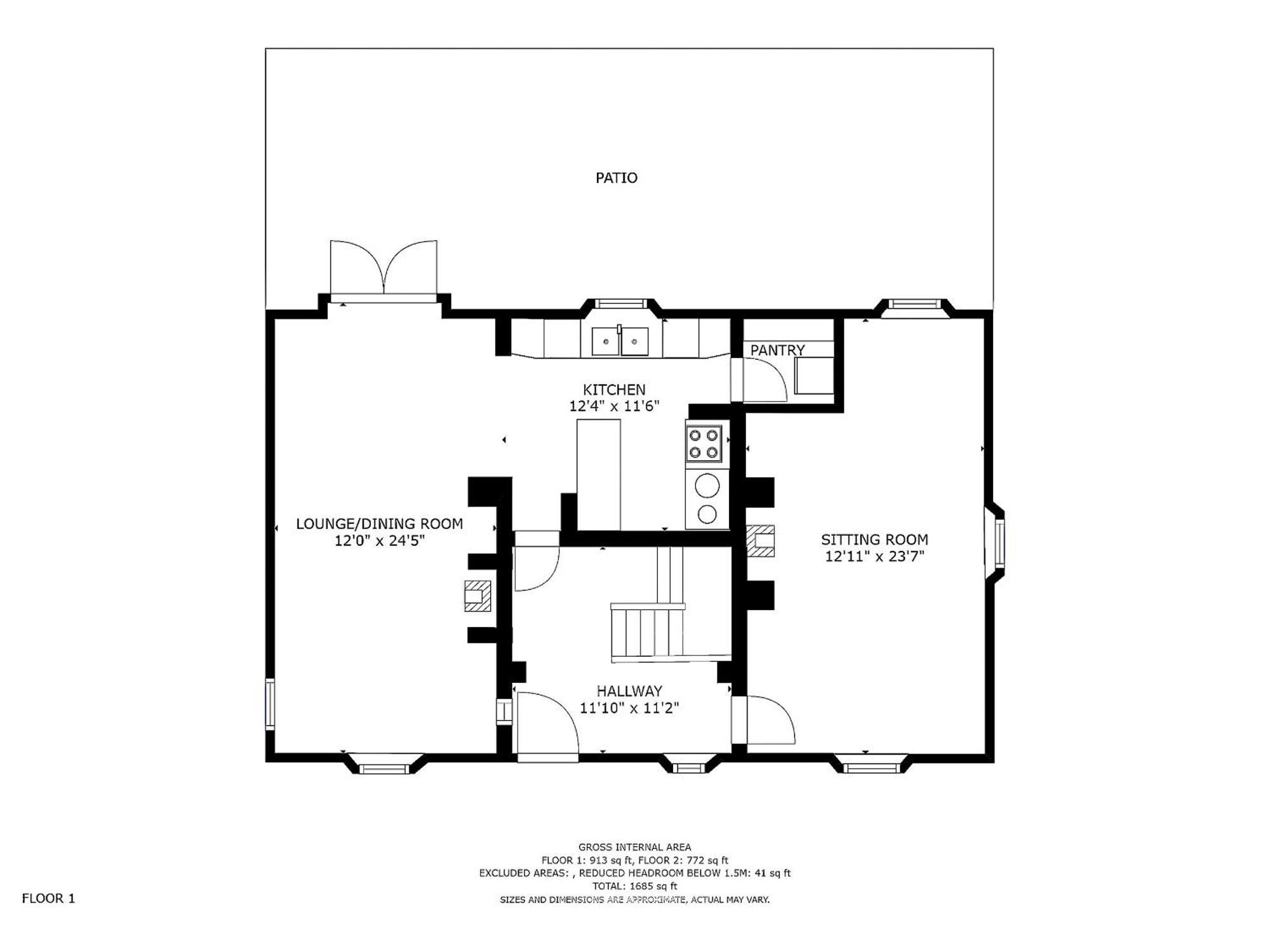 הוילה Saint Florence Worthy House מראה חיצוני תמונה